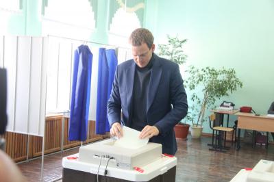Павел Малков проголосовал на выборах губернатора Рязанской области